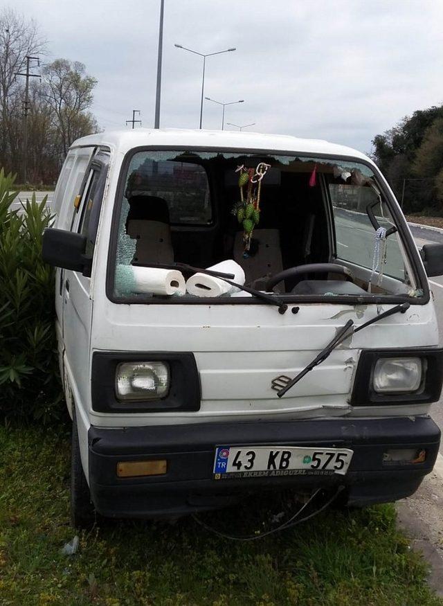 Samsun’da trafik kazası: 1 yaralı