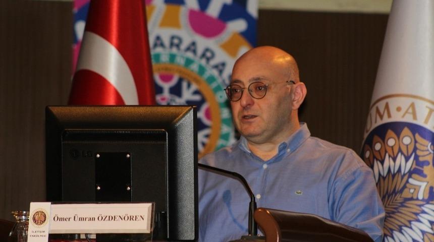 &Ouml;mer &Uuml;mran &Ouml;zden&ouml;ren, gen&ccedil; iletişimcilerle sinema teşvikleri &uuml;zerine konuştu