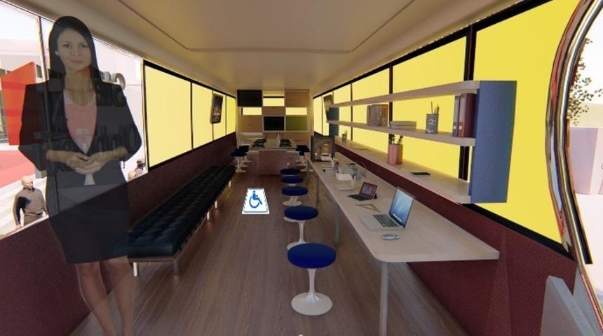 Yeni nesiller i&ccedil;in bilişim otob&uuml;s&uuml; yolda