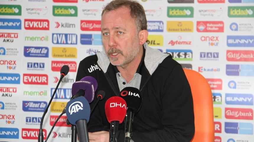 PFDK Alanyaspor Teknik Direktörü Sergen Yalçın'ın cezasını açıkladı