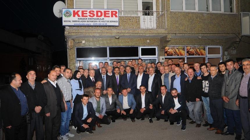 AK Parti Adayı Uysal, KESDER&rsquo;den destek istedi