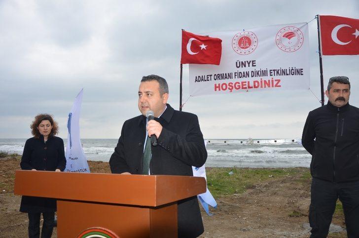 Adalet çalışanlarından "Adalet Ormanı" G4