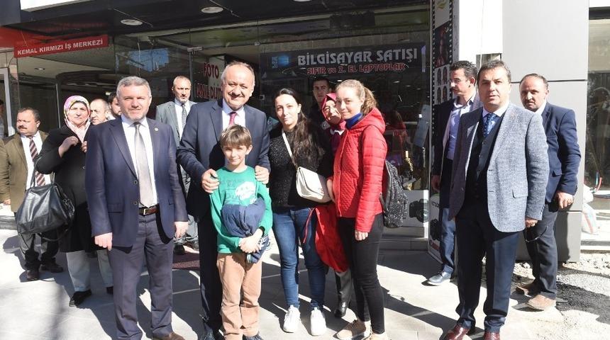 Babaş, “İlimize yapılan tüm projelerde alın terimiz vardır”