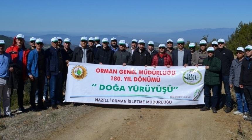 OGM 180. Yıl Yürüyüşü Bozdoğan’da yapıldı
