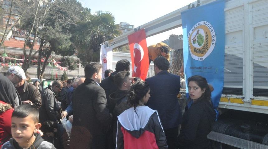 OBM’den ücretsiz fidan dağıtımı