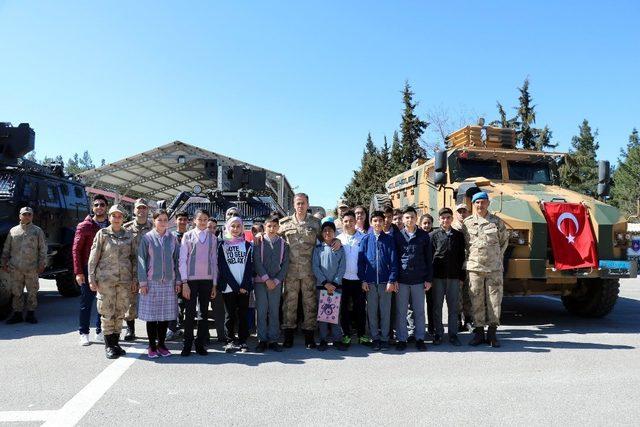 Öğrencilerden Albay Başaklıgil’e Ziyaret