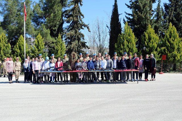 Öğrencilerden Albay Başaklıgil’e Ziyaret