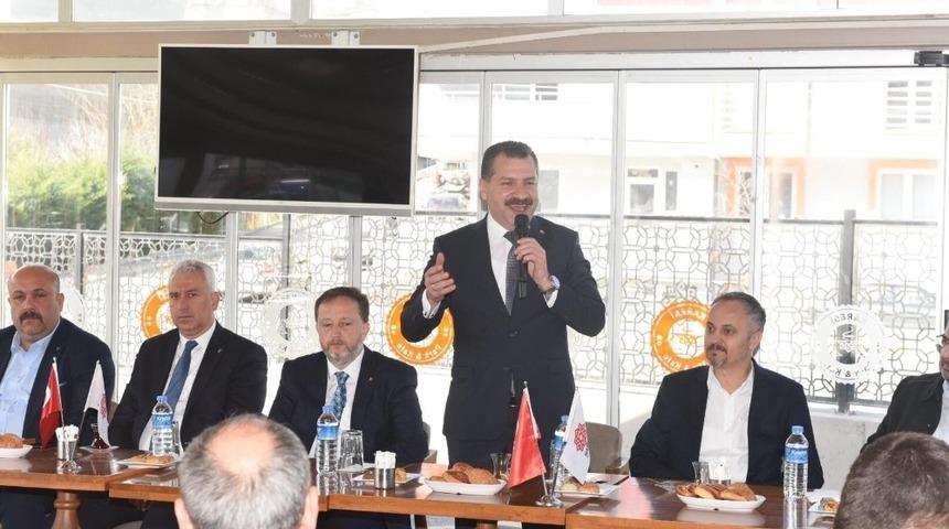 Başkan Yılmaz, din adamları ile buluştu