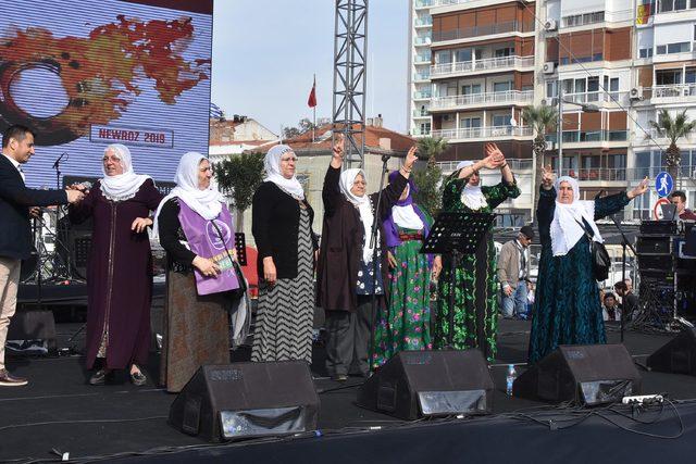Gündoğdu Meydanı'nda nevruz kutlaması