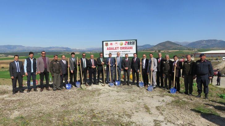 Kozan’da “Adalet Ormanı” fidan dikim etkinliği G4