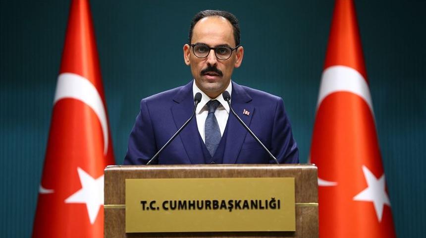 Cumhurbaşkanlığı Sözcüsü Kalın’dan 'Golan Tepeleri' tepkisi