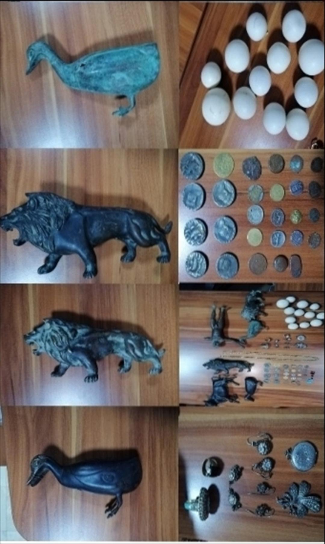 Hitit d&ouml;nemine aitmiş, hepsi ele ge&ccedil;irildi! Tam 60 par&ccedil;a...