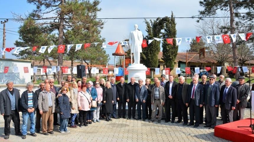 Evciler ve Ortaca Atat&uuml;rk Anıtına kavuştu