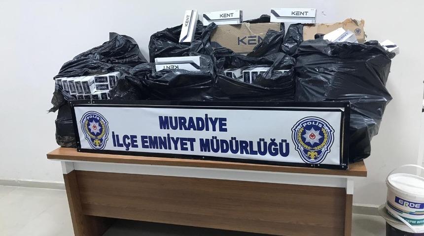 Muradiye&rsquo;de sigara ka&ccedil;ak&ccedil;ılığı