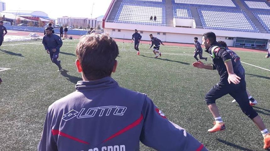 Kars 36 Spor Kağızman Gençler Birliği karşılaşmasına hazır