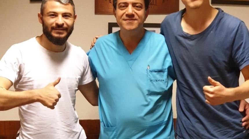 Aynı ma&ccedil;ta sakatlanan Kahramanmaraşsporlu Hurşit Taş&ccedil;ı ve Burak Şamil Bolat Ameliyat Oldu