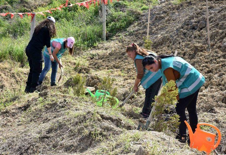Hükümlülerden Adalet Ormanı’na 3 bin fidan G3