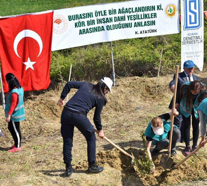 Hükümlülerden Adalet Ormanı’na 3 bin fidan G5