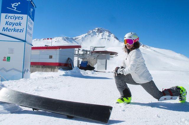 Geleceğin Milli Sporcuları Erciyes’te Yetişiyor