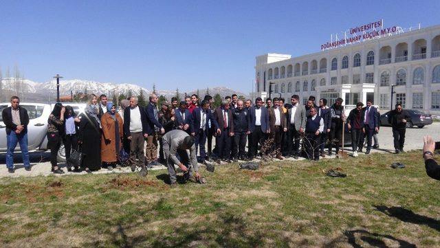 MTÜ Vahap Küçük MYO’da binlerce fidan toprakla buluştu