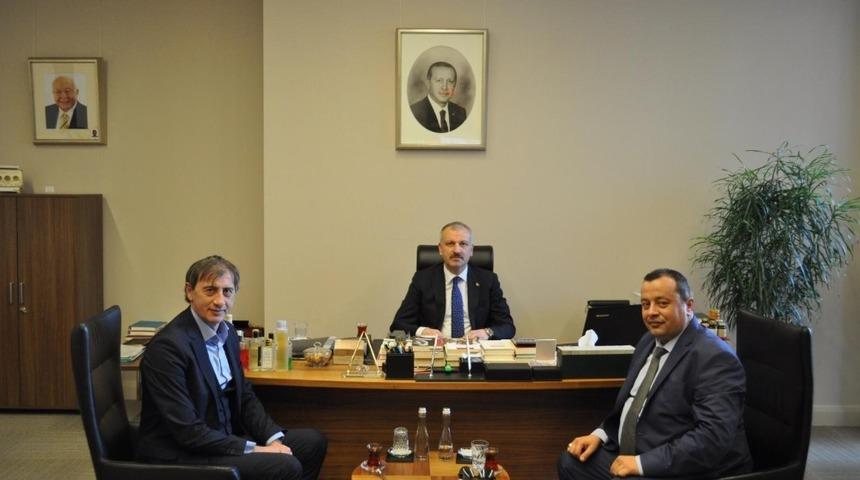 SSAUMDER&rsquo;den Cumhurbaşkanı Başdanışmanı Oktay Saral&rsquo;a ziyaret