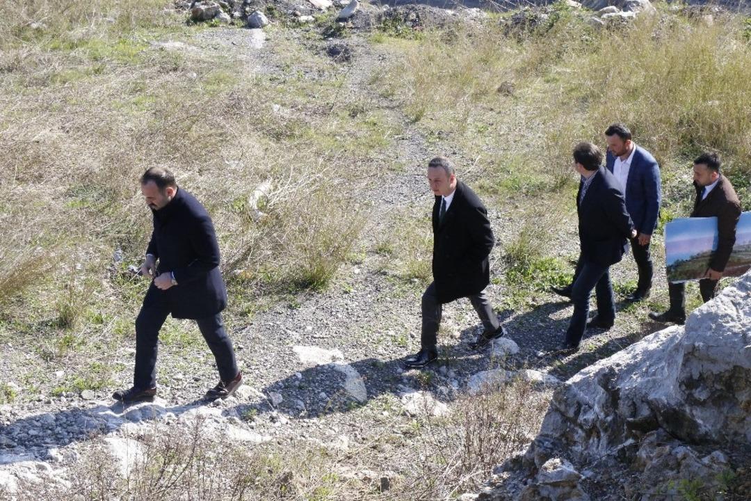 Dr. &Ouml;mer Selim Alan, Millet Bah&ccedil;esi projesini yerinde tanıttı