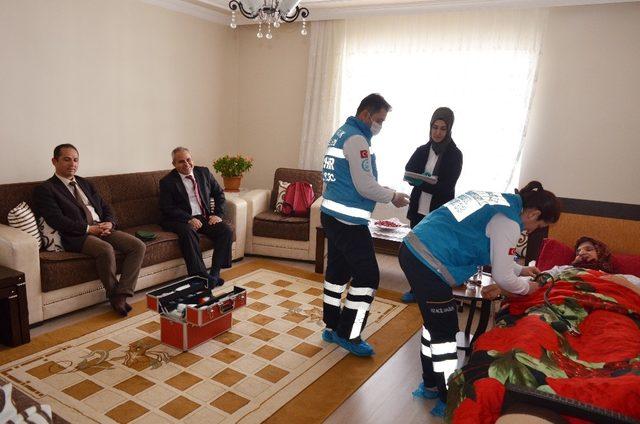 Kırşehir’de bin 136 kişi evde sağlık hizmeti alıyor