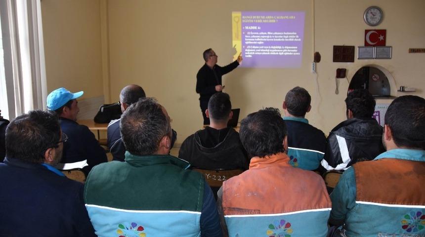 Kocasinan&rsquo;da iş sağlığı ve g&uuml;venliği eğitimi