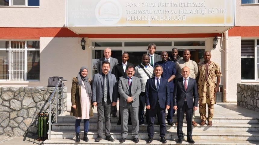 Sahra altı &uuml;lkelerine S&ouml;ke&rsquo;de sulama eğitimi