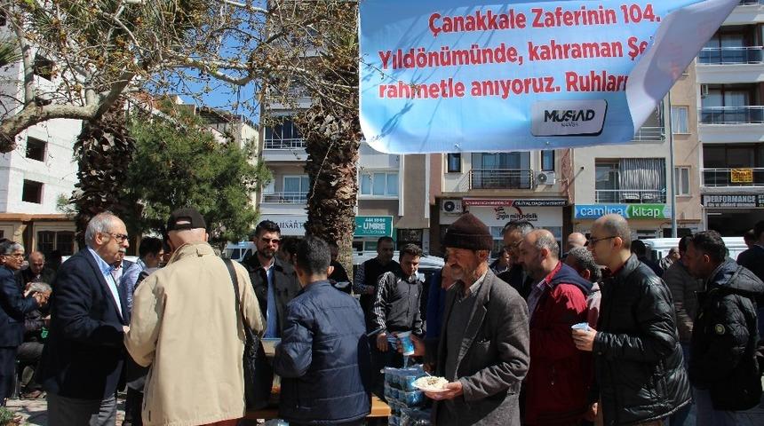 M&Uuml;SİAD&rsquo;tan şehitler anısına pilav hayrı