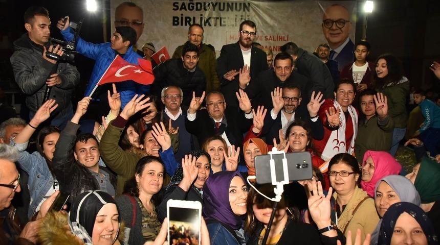 Cumhur İttifakı adayı Zeki Kayda: &ldquo;Salihli&rsquo;nin kaderini değiştirdik&rdquo;