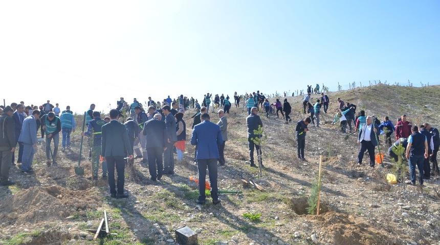 Kahramanmaraş&rsquo;ta Adalet Ormanı kuruldu