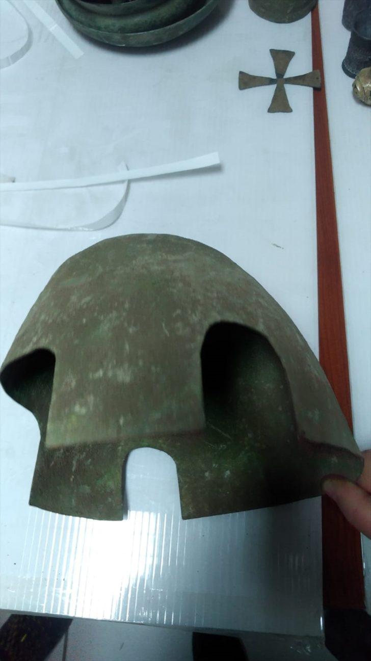 Ankara'da ele geçirildi! Bizanslı komutanın eşyaları mı? G1