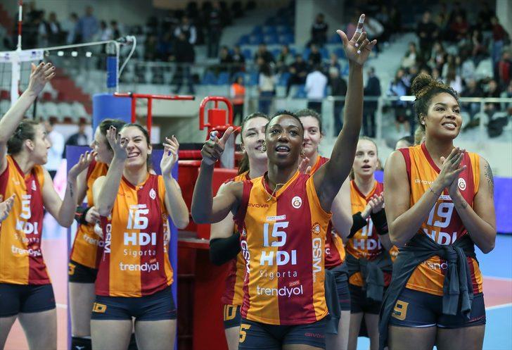 Galatasaray HDI Sigorta yarı finale yükselen ilk takım oldu G1