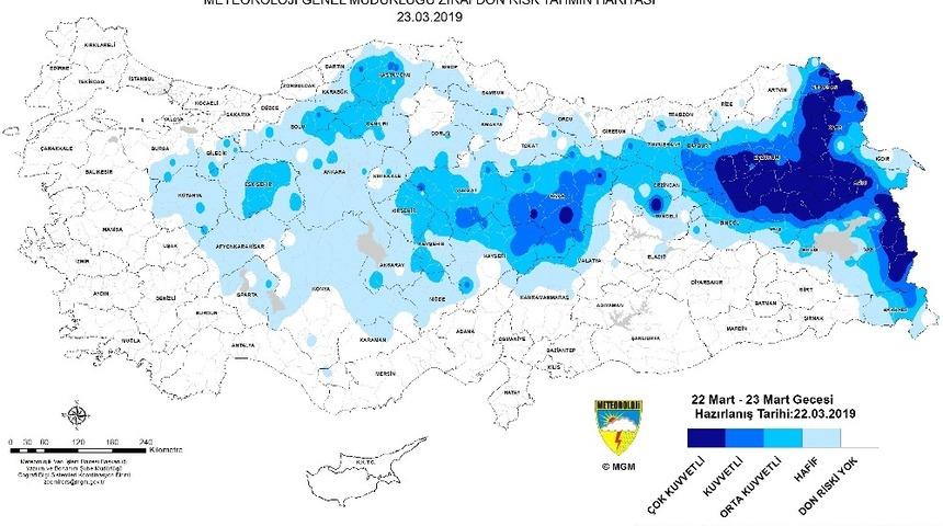 Bursalı &ccedil;ift&ccedil;ilere don uyarısı