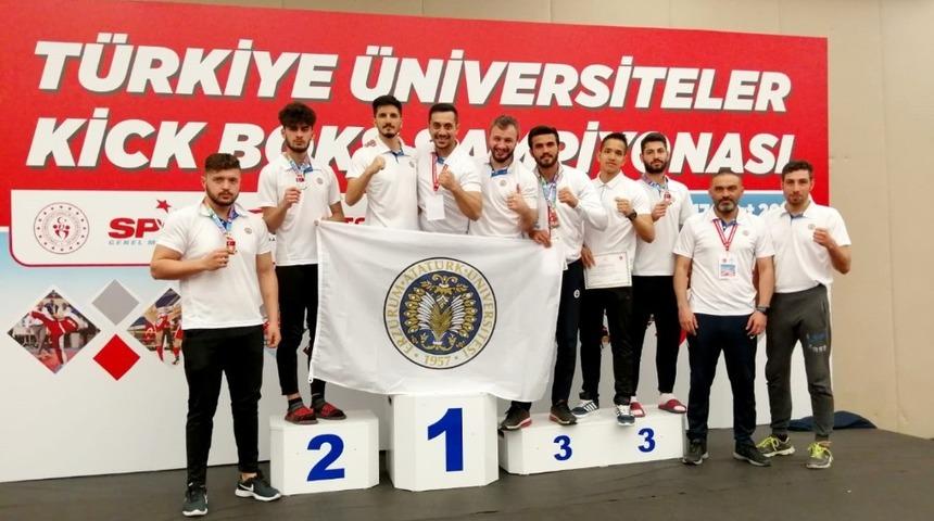 Atat&uuml;rk &Uuml;niversitesi spor başarılarına bir yenisini daha ekledi