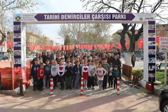 Demirciler Çarşısı’nda bir tarih daha canlandı