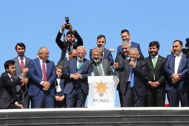 Yahyalı’da Cumhur İttifakı Coşkusu