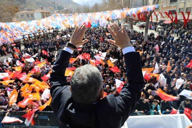 Yahyalı’da Cumhur İttifakı Coşkusu