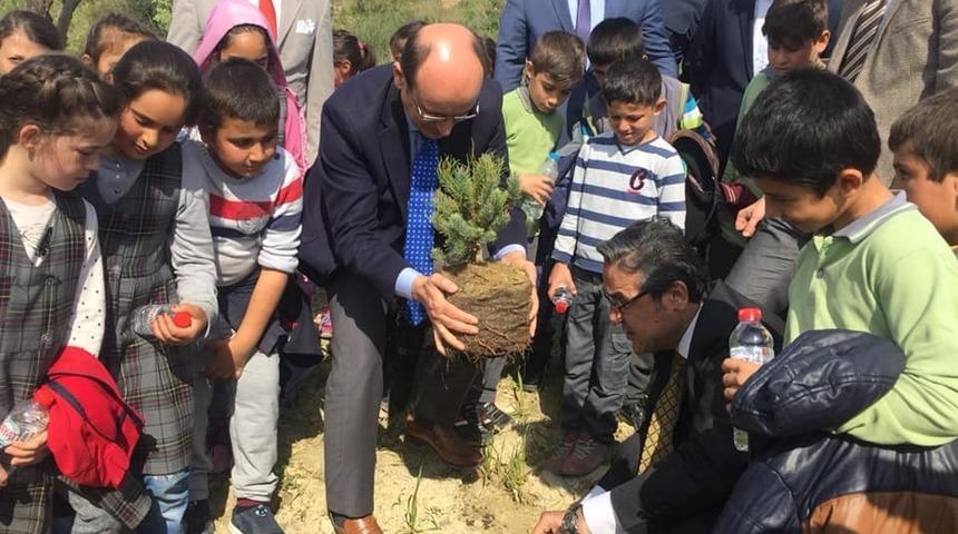 S&ouml;ke Adalet Ormanına ilk fidanlar dikildi