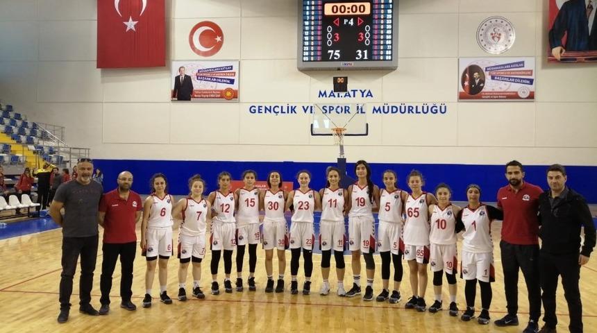 Büyükşehir Bayan Basketbol Takımı Türkiye şampiyonasında