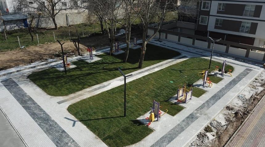 Yeni Mahalle&rsquo;de park alanlarına yenileri ekleniyor