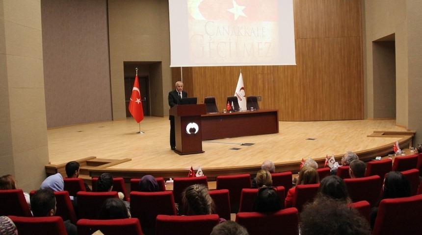 Konya Gıda Ve Tarım &Uuml;niversitesinde &Ccedil;anakkale konferansı