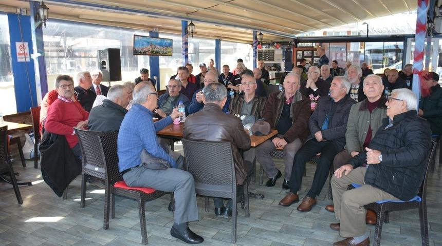 Emektar sporcular vefa s&ouml;yleşisi