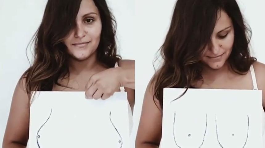 Beş &ccedil;ocuk annesi &ccedil;atlak izlerini ve g&ouml;ğ&uuml;slerini eleştirenlere bakın nasıl cevap veriyor