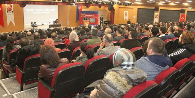 Kore Büyükelçisi Hongghi Choi, Van’da Kore’yi anlattı