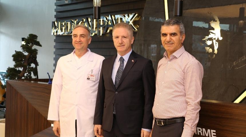 Vali Gül’den Medical Park Gaziantep Hastanesine ziyaret