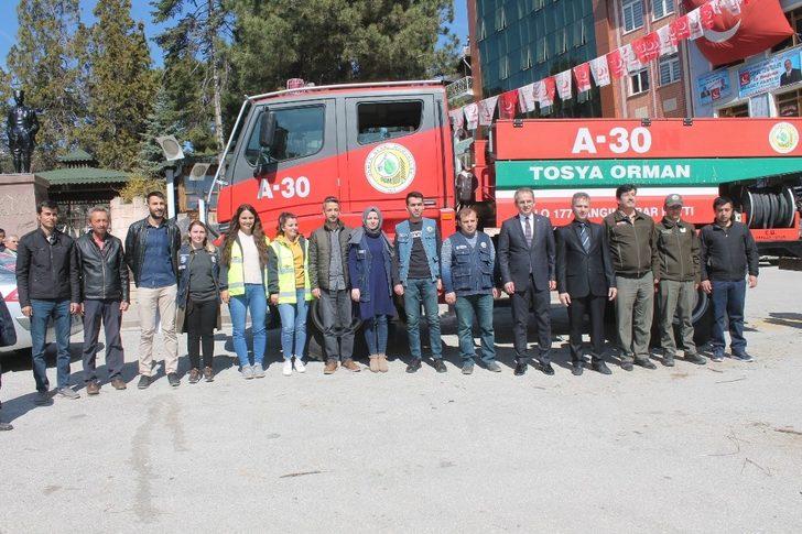 Tosya’da 6 bin adet fidan dağıtıldı G3