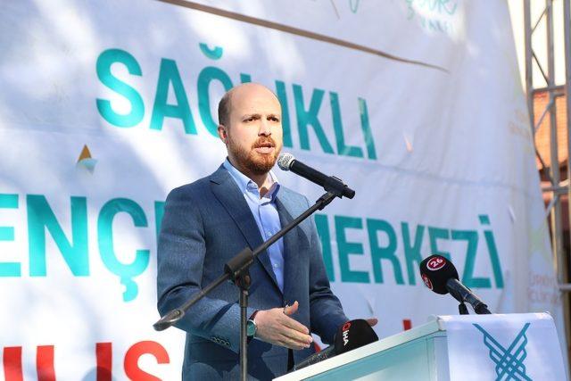 Sağlıklı Gençlik Merkezi, Bilal Erdoğan’ın katılımıyla açıldı
