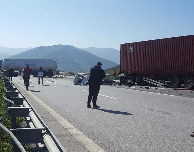 İzmir'de korkutan kaza